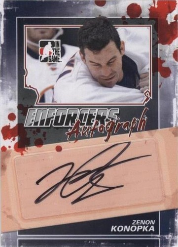 2011-12 In the Game Enforcers - Zenon Konopka #A-ZK