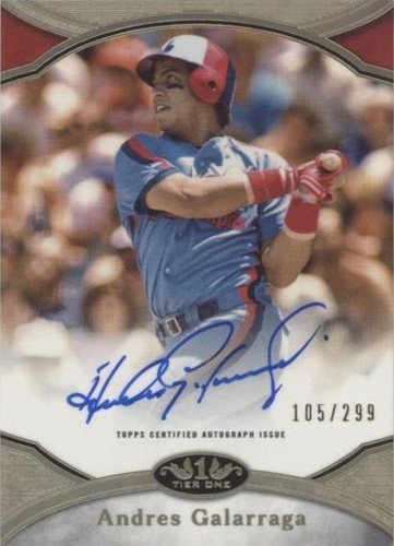 2020 Topps Tier One - Andres Galarraga #PPA-AG