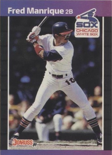 1989 Donruss - Fred Manrique #489