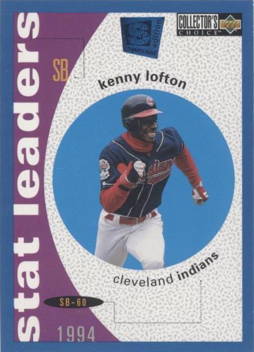 Upper Deck Collector's Choice 1995 edición especial - Kenny Lofton #139