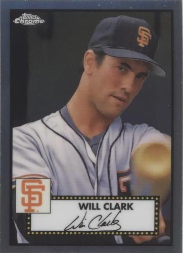 2021 Topps Chrome Platinum Anniversary - Will Clark #523