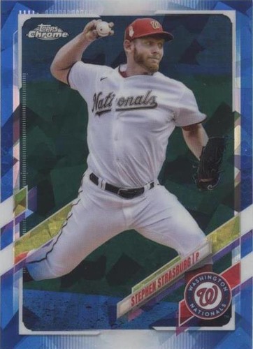 2021 Topps Chrome Sapphire Edition - Stephen Strasburg #400