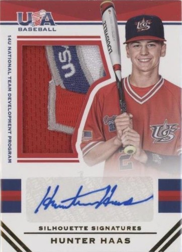 2017 Panini USA Baseball Stars & Stripes - Hunter Haas #141