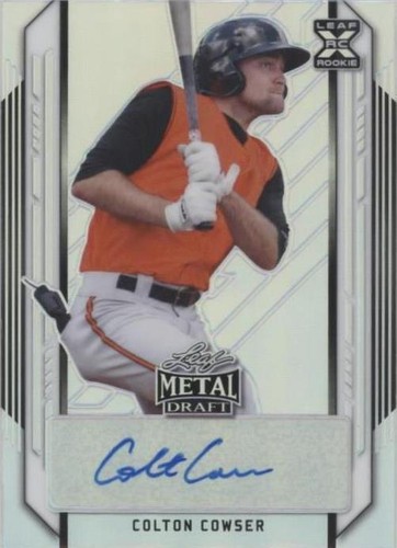 2021 Leaf Metal Draft - Colton Cowser #BA-CC1