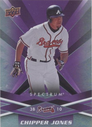 2009 Upper Deck Spectrum - Chipper Jones #6