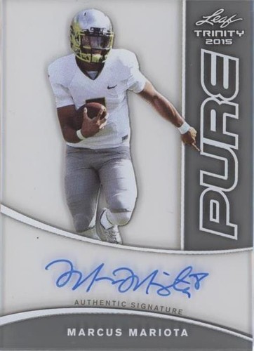 2015 Leaf Trinity Marcus Mariota #PA-MM1