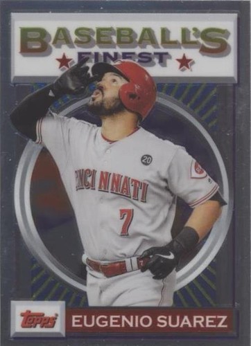 2020 Topps Finest Flashbacks - Eugenio Suarez #75