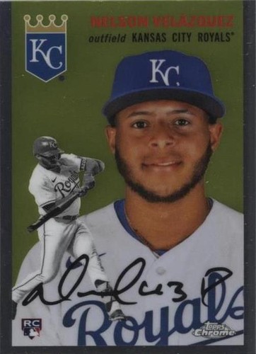 2023 Stadium Club Nelson Velazquez Rookie Auto GMG Graded 10