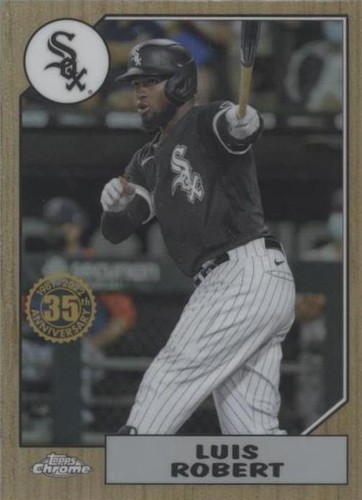 2022 Topps Chrome - Luis Robert #87BC-12
