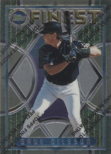 1995 Topps Finest - Dave Nilsson #183