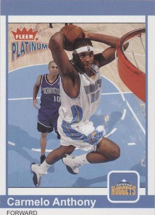 2003-04 Fleer Platinum - Carmelo Anthony #194