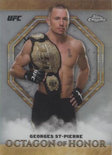 2019 Topps Chrome UFC - Georges St-Pierre #OH-GSP