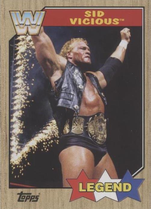 2017 Topps Heritage WWE - Sid Vicious #95