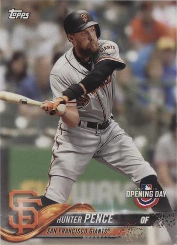 2018 Topps Opening Day - Hunter Pence #90