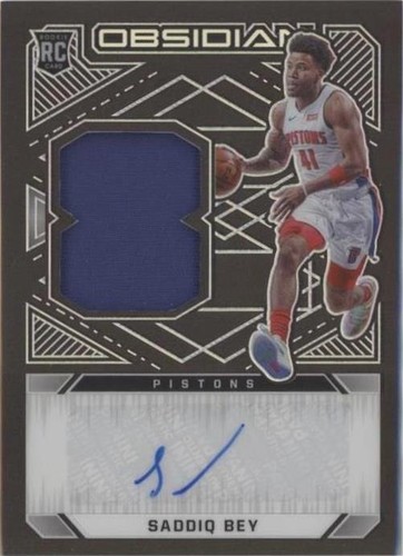 2020-21 Panini Obsidian - Saddiq Bey #233