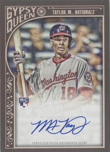 2015 Topps Gypsy Queen - Michael Taylor #GQA-MT