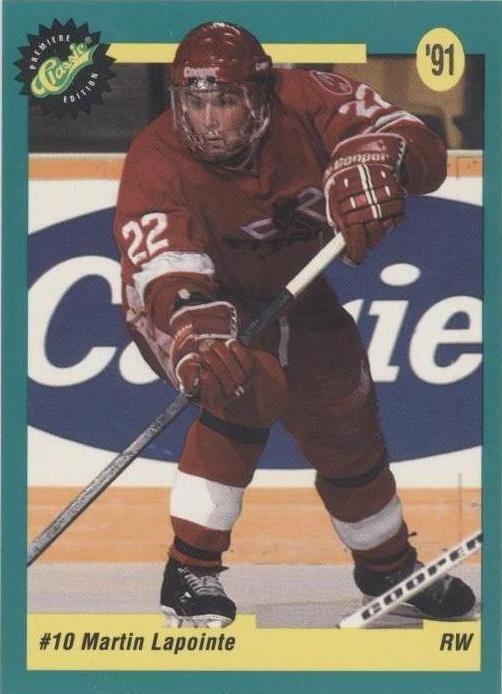 1991 Classic Draft Picks - Martin Lapointe #9