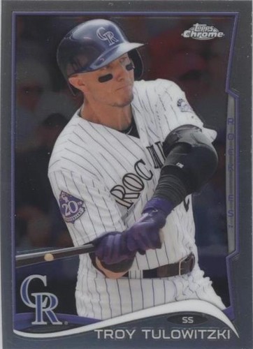 2014 Topps Chrome - Troy Tulowitzki #112