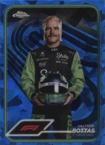 2024 Topps Chrome Sapphire Edition Formula 1 - Valtteri Bottas #13