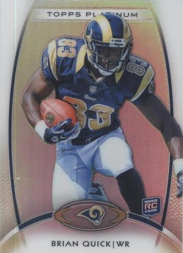 2012 Topps Platinum Brian Quick #125