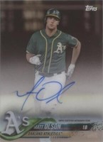 2018 Topps Clearly Authentic Autographs - Matt Olson #CAA-MO