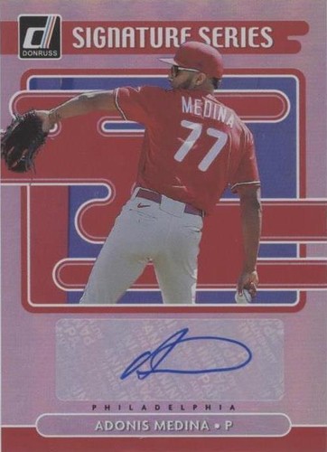 2021 Panini Donruss - Adonis Medina #SS-AM