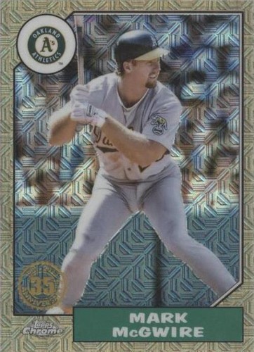 2022 Topps Update Series - Mark McGwire #T87C-47