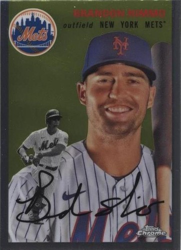 2023 Topps Chrome Platinum Anniversary - Brandon Nimmo #382