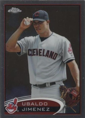 2012 Topps Chrome - Ubaldo Jimenez #65