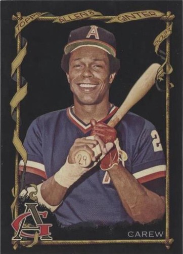 2023 Topps Allen & Ginter X - Rod Carew #51