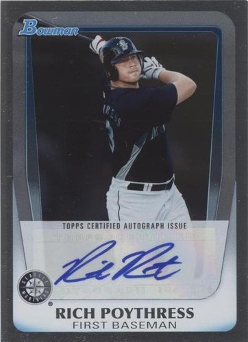 2011 Bowman Draft Picks & Prospects - Rich Poythress #BPA-RP