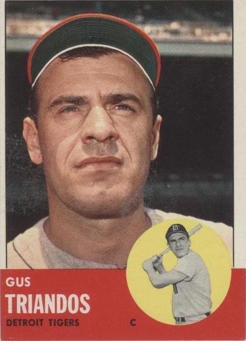 1963 Topps - Gus Triandos #475