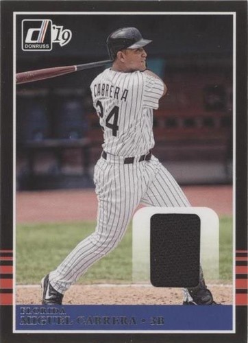 2019 Panini Donruss - Miguel Cabrera #85M-MC