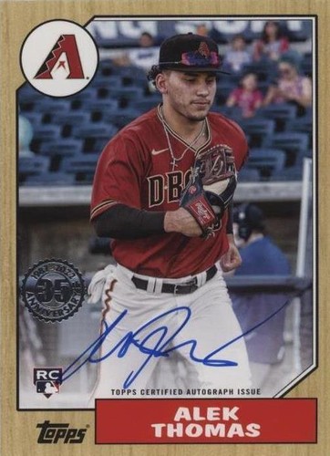 2022 Topps Update Series - Alek Thomas #87BA-AT