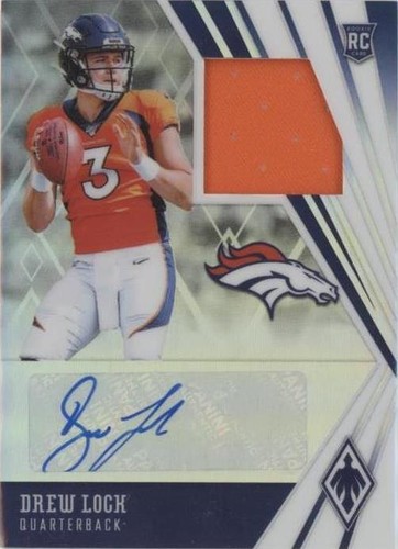 2019 Panini Phoenix Drew Lock #RJA-DL