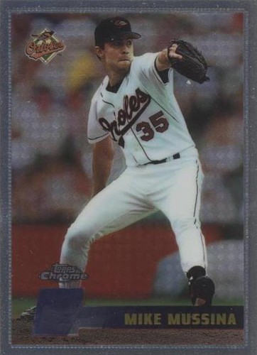 1996 Topps Chrome - Mike Mussina #23