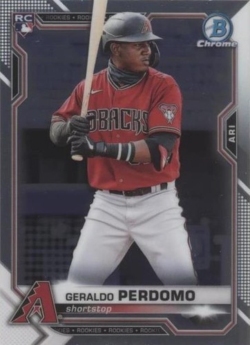 2021 Bowman Chrome - Geraldo Perdomo #98