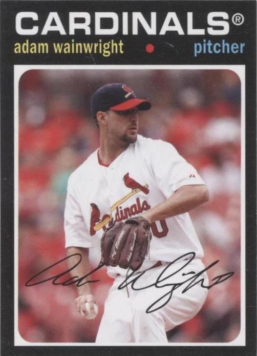 2012 Topps Archives - Adam Wainwright #53