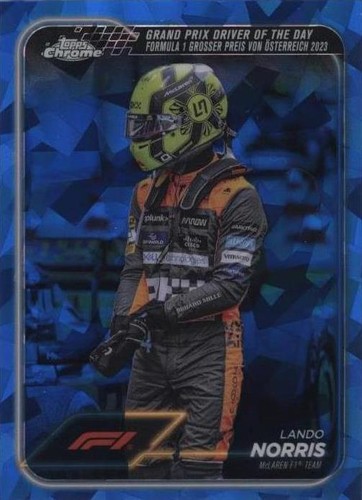 2024 Topps Chrome Sapphire Edition Formula 1 - Lando Norris #167