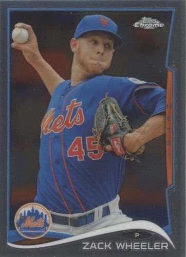 2014 Topps Chrome - Zack Wheeler #87