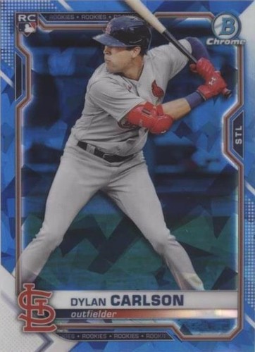 2021 Bowman Chrome Sapphire Edition - Dylan Carlson #45