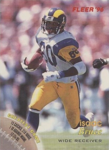 1996 Fleer Isaac Bruce #115