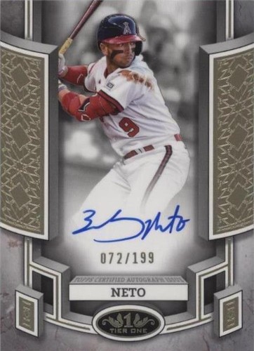 2024 Topps Tier One - Zach Neto #BOA-ZN