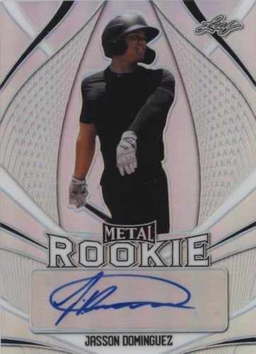 2020 Leaf Metal Rookie Autographs - Jasson Dominguez #MR-JD1