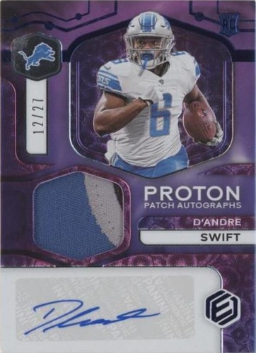 2020 Panini Elements D'Andre Swift #PA-DS