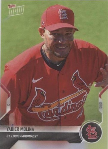 2021 Topps Now Road to Opening Day - Yadier Molina #OD-368