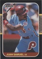 1987 Donruss - Juan Samuel #165