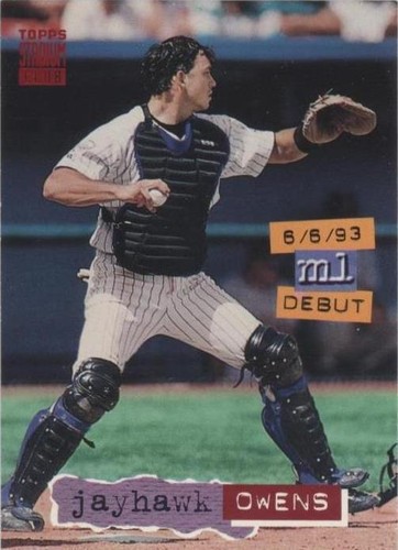 1994 Topps Stadium Club - Jayhawk Owens #512