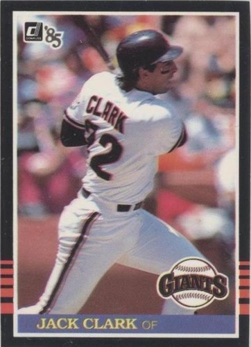 1985 Donruss - Jack Clark #65