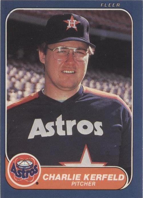 1986 Fleer - Charlie Kerfeld #303